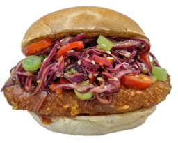 Best Korean chicken burger in Bristol, Brixton London and Brighton.