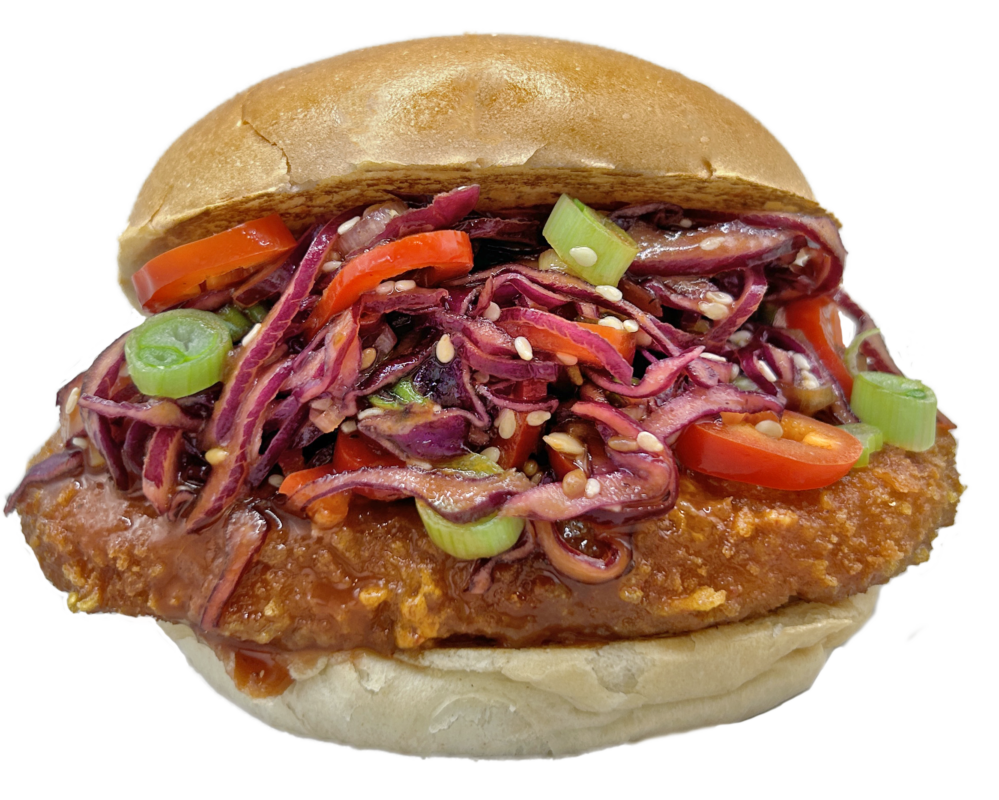 Best Korean chicken burger in Bristol, Brixton London and Brighton.