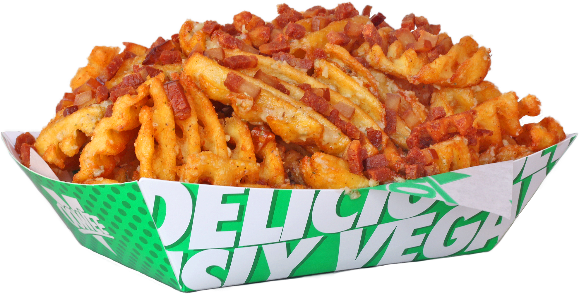 CHRISTMAS BUTTER WAFFLE FRIES.