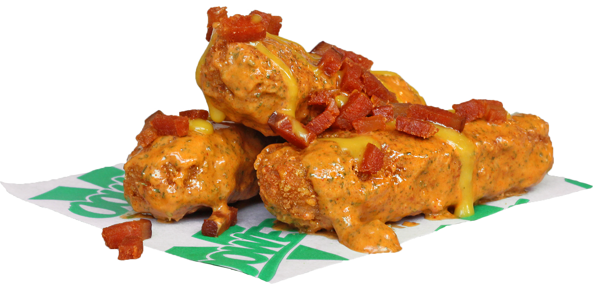 GARLIC PARMESAN & BACON BUTTER TENDERS.